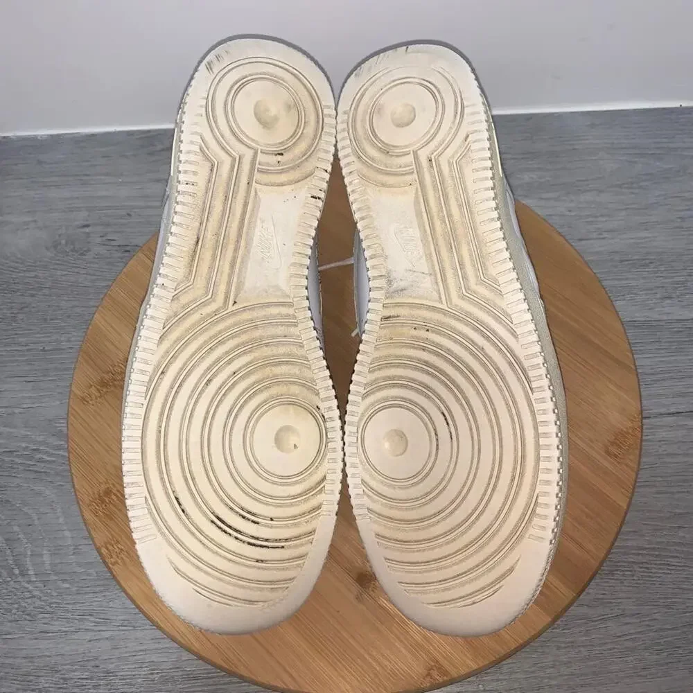 Nike Air Force One AF1 Low Men’s Size 11 Triple White Sneaker Shoes 315122-111